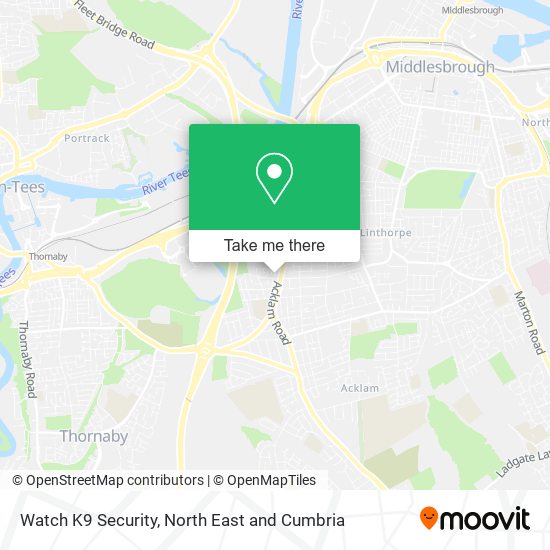 Watch K9 Security map