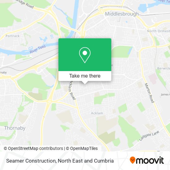 Seamer Construction map