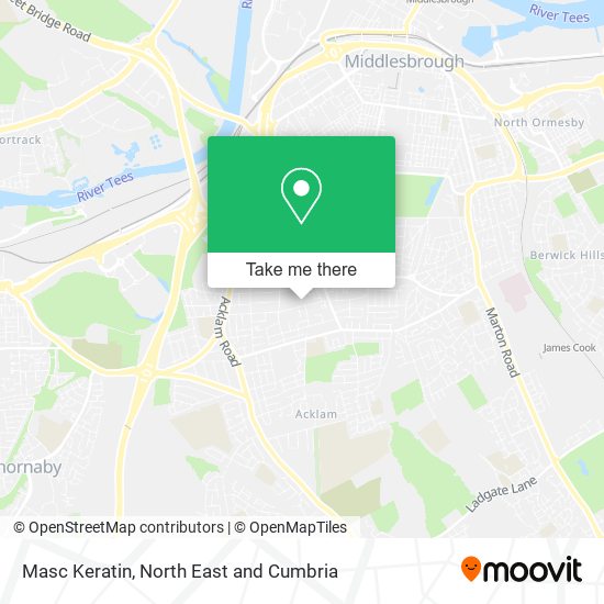 Masc Keratin map