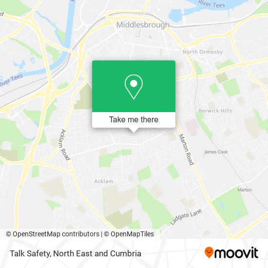 Talk Safety map