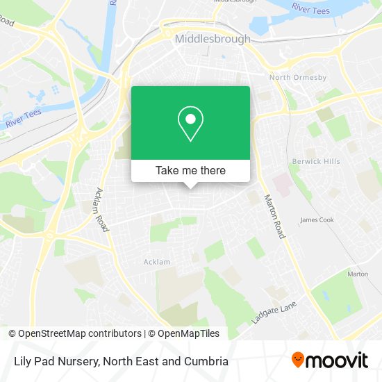 Lily Pad Nursery map