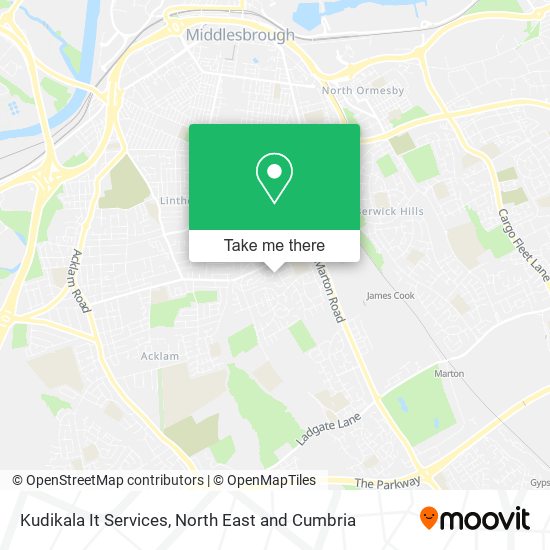 Kudikala It Services map
