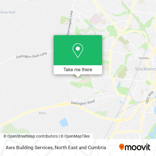 Aws Building Services map