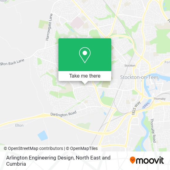 Arlington Engineering Design map