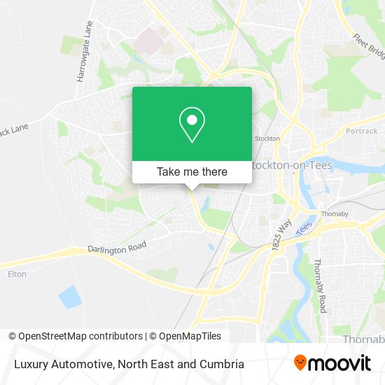 Luxury Automotive map