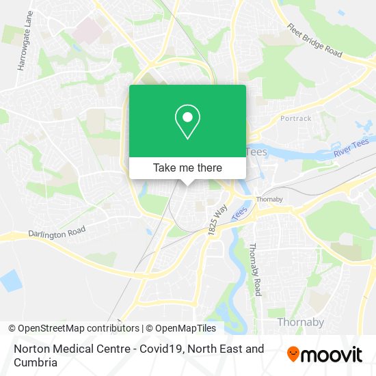 Norton Medical Centre - Covid19 map