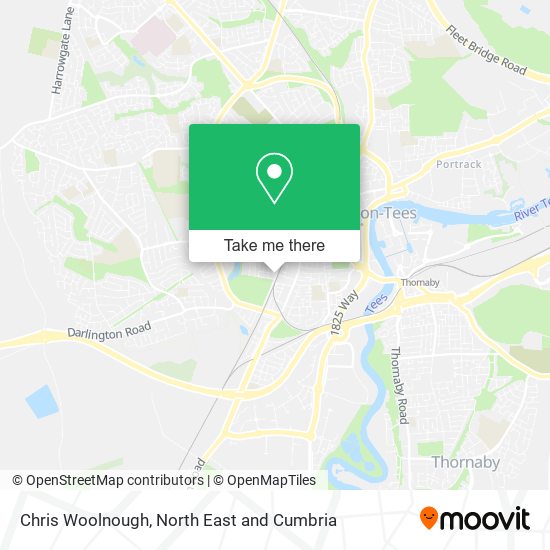 Chris Woolnough map