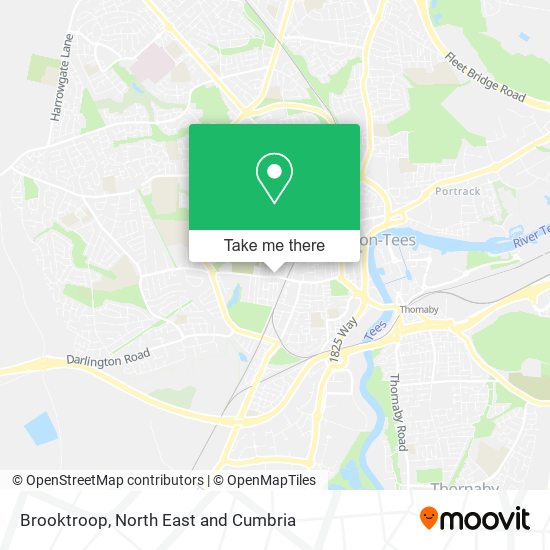 Brooktroop map