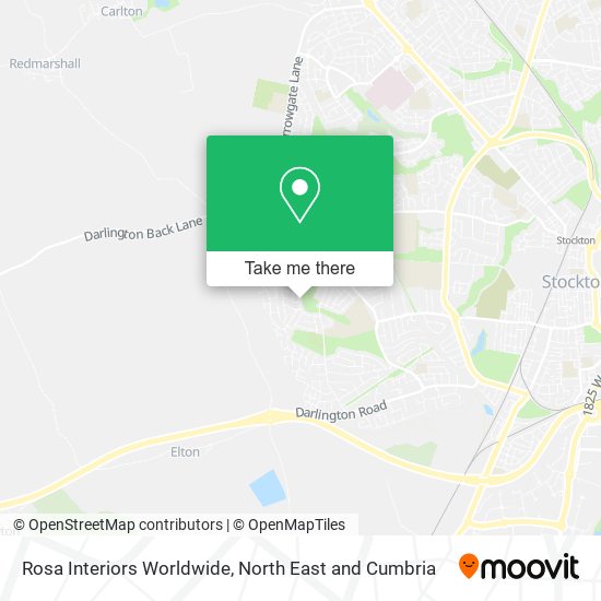 Rosa Interiors Worldwide map