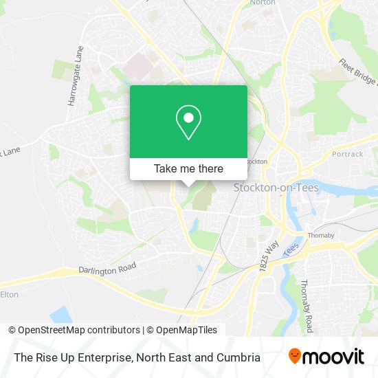 The Rise Up Enterprise map