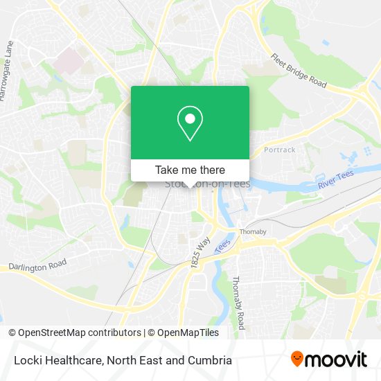 Locki Healthcare map