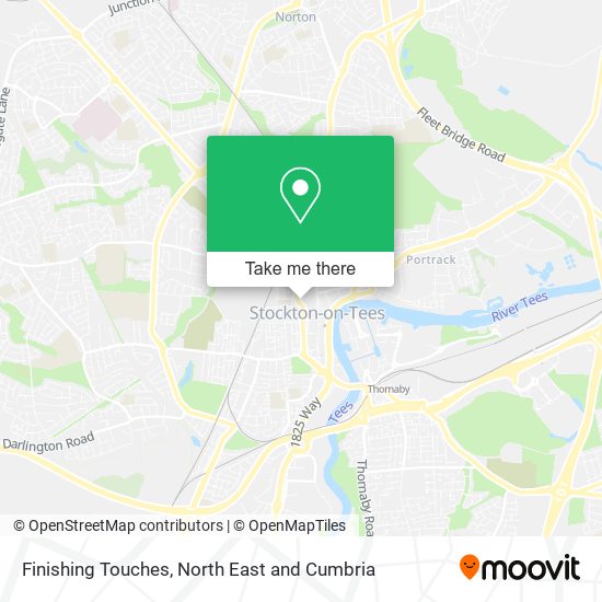 Finishing Touches map