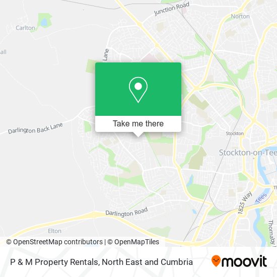 P & M Property Rentals map