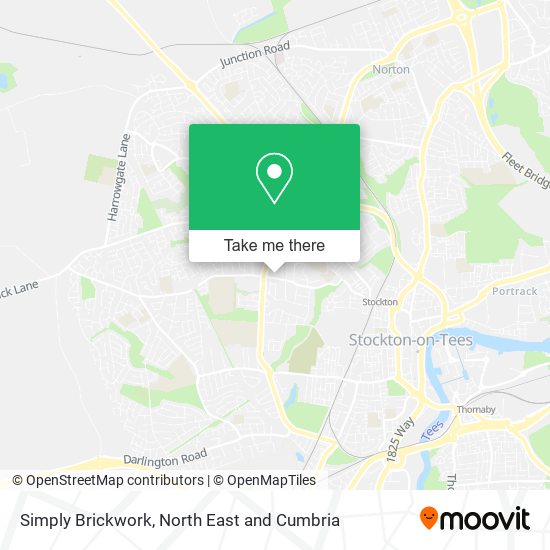 Simply Brickwork map