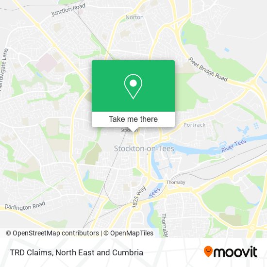 TRD Claims map