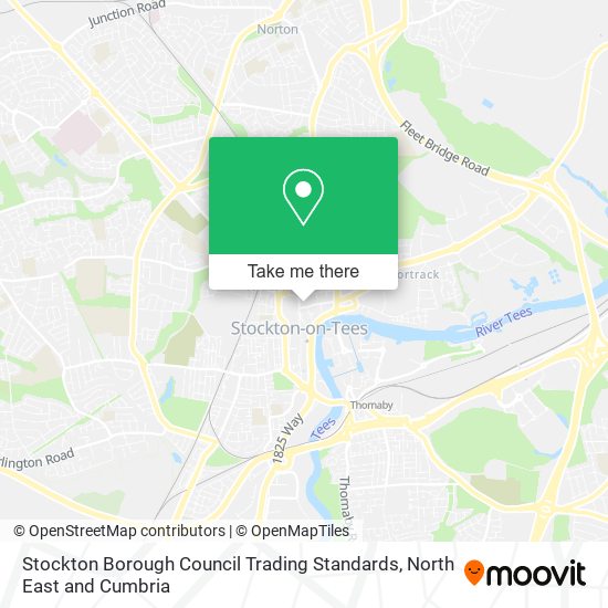 Stockton Borough Council Trading Standards map
