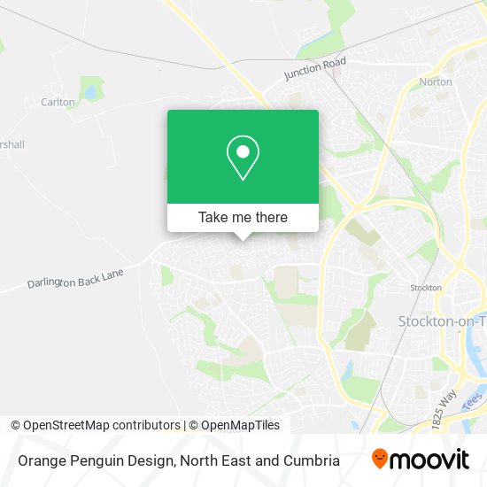 Orange Penguin Design map