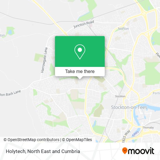 Holytech map