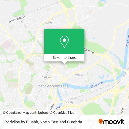 Bodyline by Plushh map