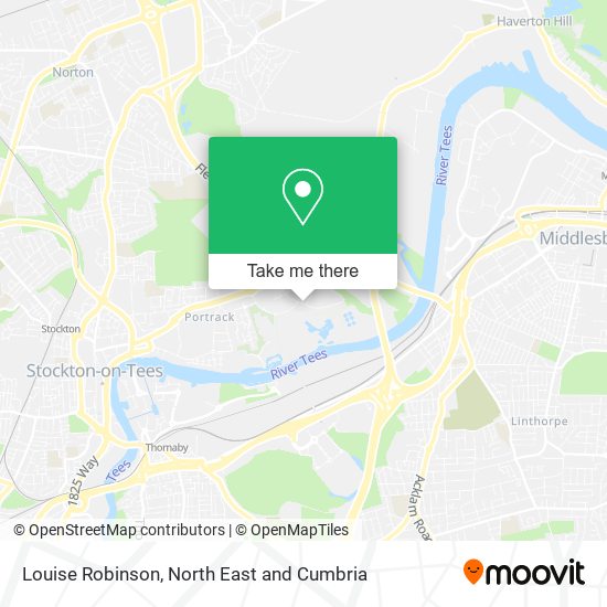 Louise Robinson map