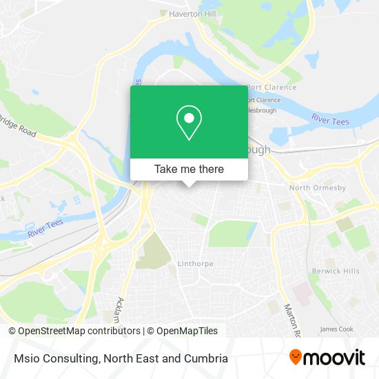 Msio Consulting map