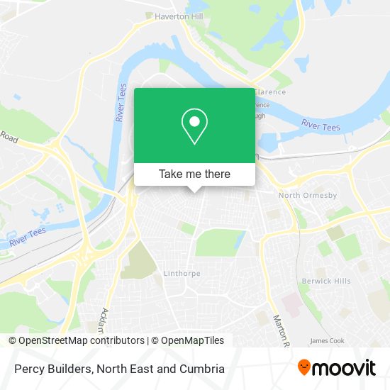 Percy Builders map