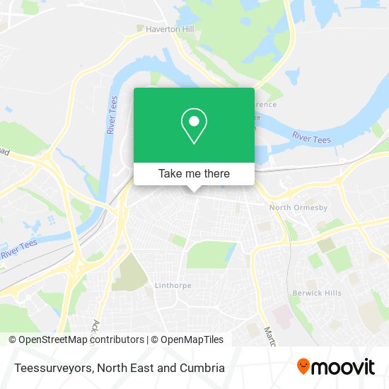 Teessurveyors map