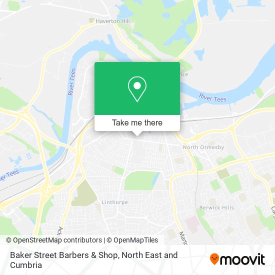 Baker Street Barbers & Shop map