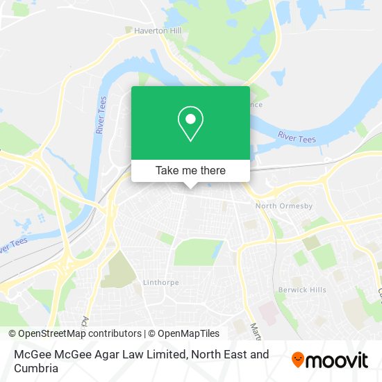 McGee McGee Agar Law Limited map