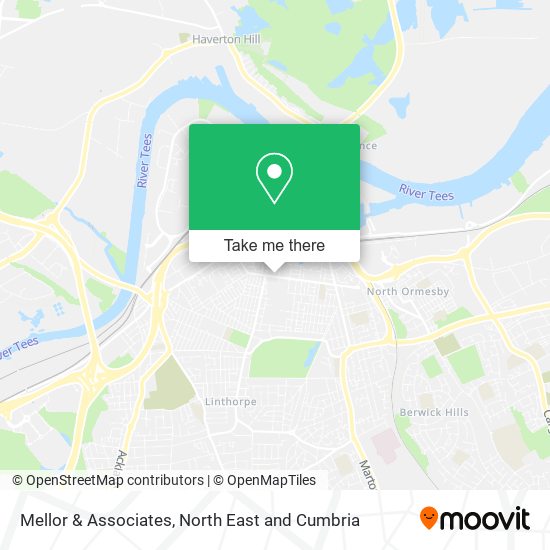 Mellor & Associates map