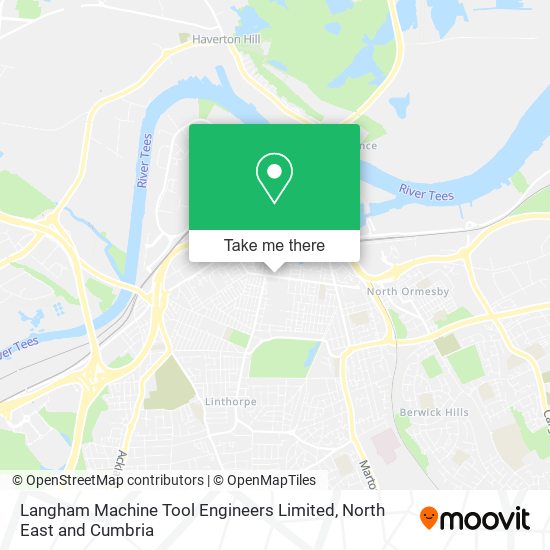 Langham Machine Tool Engineers Limited map
