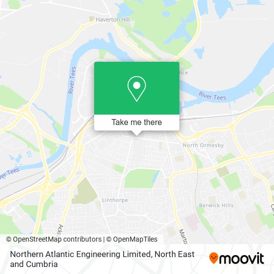 Northern Atlantic Engineering Limited map