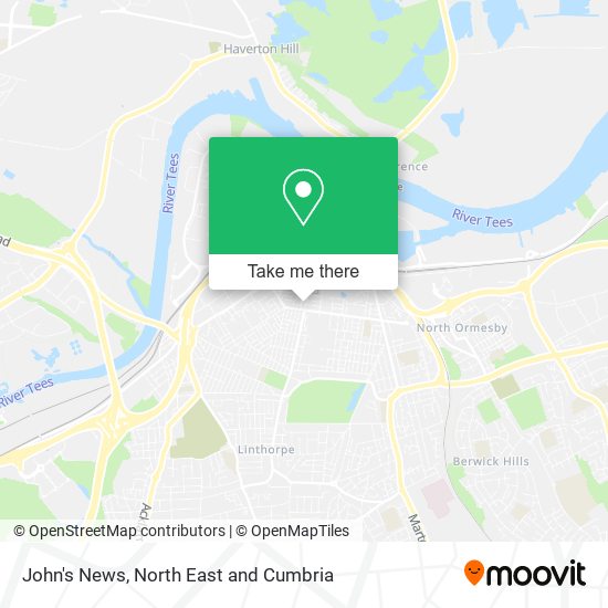 John's News map