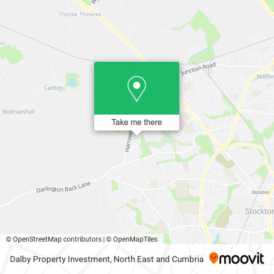 Dalby Property Investment map