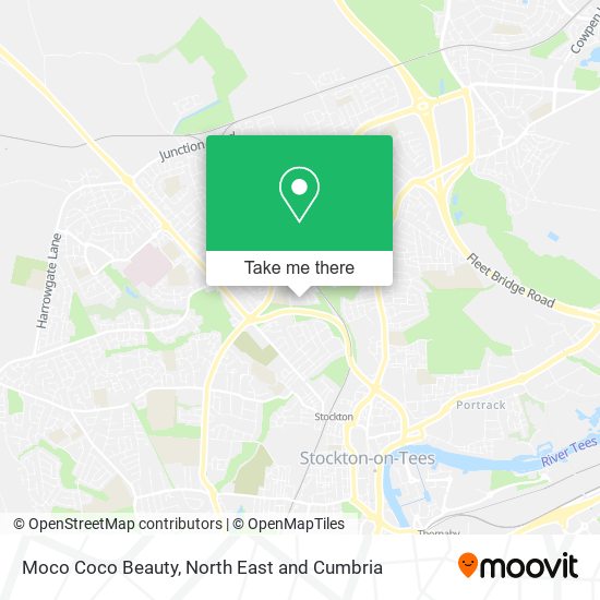 Moco Coco Beauty map