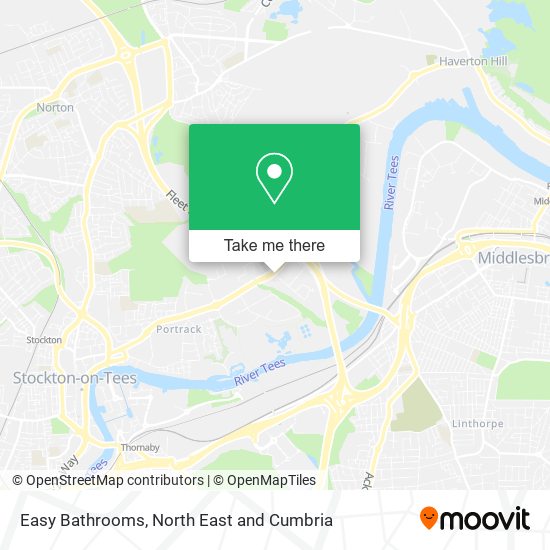 Easy Bathrooms map