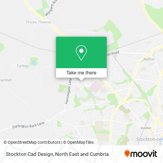 Stockton Cad Design map