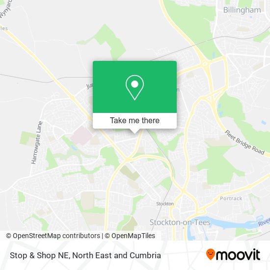 Stop & Shop NE map