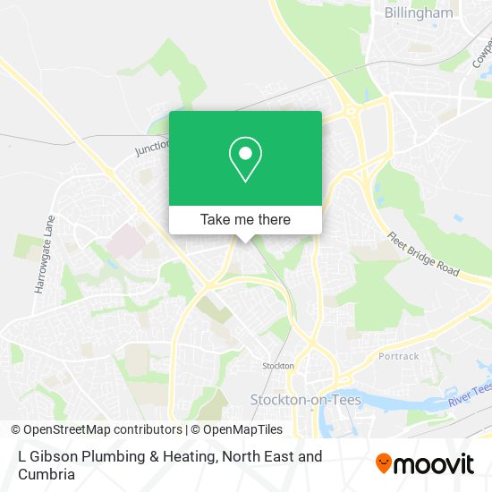 L Gibson Plumbing & Heating map