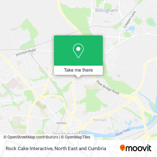 Rock Cake Interactive map