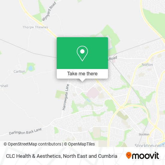 CLC Health & Aesthetics map