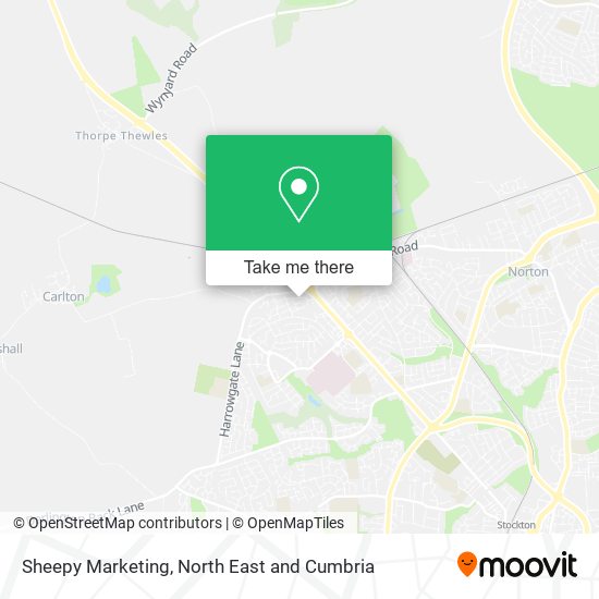Sheepy Marketing map