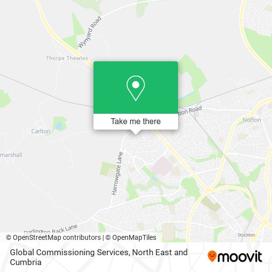 Global Commissioning Services map