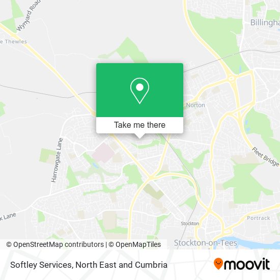 Softley Services map