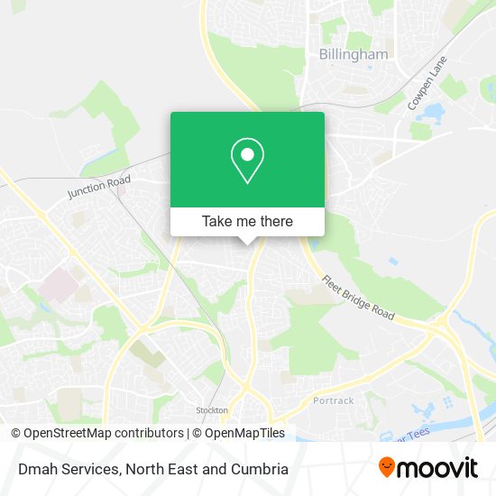Dmah Services map