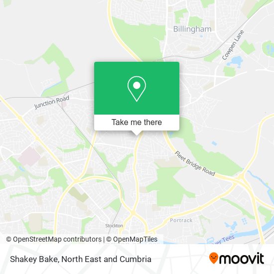 Shakey Bake map