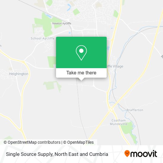 Single Source Supply map