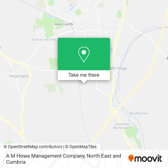 A M Howe Management Company map