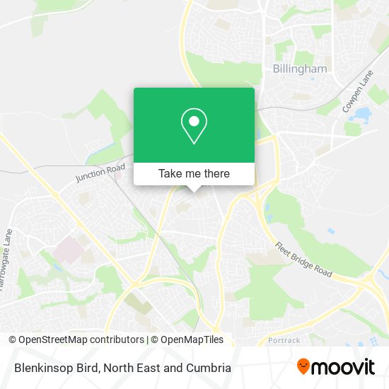 Blenkinsop Bird map