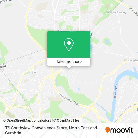 TS Southview Convenience Store map